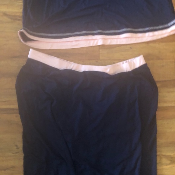 WiWi Bamboo Soft Pajamas Sets Women Short Sleeve Sleepwear V Neck Top New XL. - Picture 5 of 6